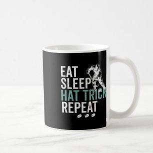 Mug Manger Dormir Coup du Chapeau Répéter Cool Puck de