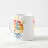 Mug Manger Dormir Courir Répéter Course à Pied Pour Ga (Devant gauche)