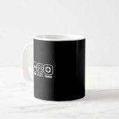 Mug Manger, Dormir, Cuire, Répéter - Boulanger drôle, (Devant gauche)
