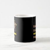 Mug Manger Dormir Devenir Fou de Bananes Répéter Drôle (Centre)