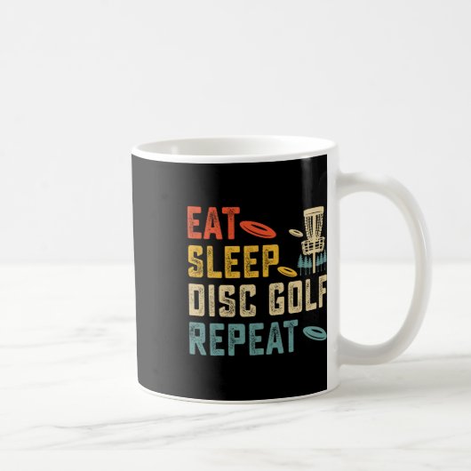 Mug Manger Dormir Disc Golf Répéter (Droite)