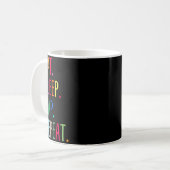Mug Manger Dormir Faire la sieste Répéter Drôle Sarcas (Devant gauche)