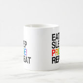 Mug Manger Dormir Fierté Répéter (Centre)