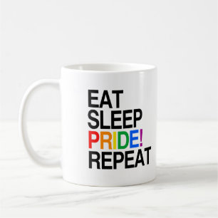 Mug Manger Dormir Fierté Répéter