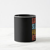 MUG MANGER DORMIR FOOTBALL RÉPÉTER (Centre)