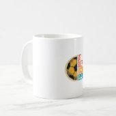 Mug Manger Dormir Football Répéter Conception de Maill (Devant gauche)