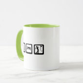 Mug Manger Dormir Golf (Devant gauche)
