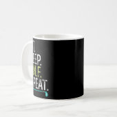 Mug Manger Dormir Golf Répéter Golf Golfeur Drôle Homm (Devant gauche)