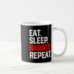 Mug Manger Dormir Karaté Répéter T-shirt Enfants d'art