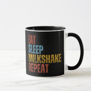 MUG MANGER DORMIR MILKSHAKE RÉPÉTER