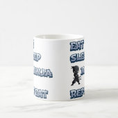 Mug Manger, Dormir, Ninja, Répéter (Centre)