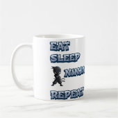 Mug Manger, Dormir, Ninja, Répéter (Gauche)
