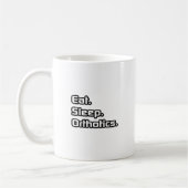 Mug Manger. Dormir. Orthotique. (Gauche)