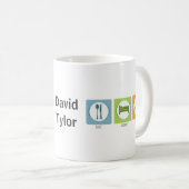 Mug Manger Dormir Peindre (Devant droit)