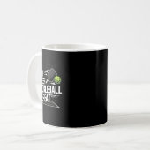 Mug Manger dormir pickleball répéter joueur drôle (Devant gauche)