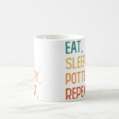 Mug Manger Dormir Poterie Répéter (Centre)