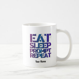 Mug Manger, Dormir, PROMPT, Répéter - ESPRT1