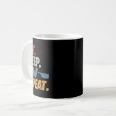 Mug Manger Dormir Ramer Répéter Bateau à Rames Équipag (Devant gauche)