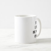 Mug Manger, Dormir, Regarder la frénésie, Répéter (Devant droit)