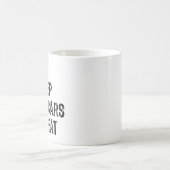 Mug Manger Dormir Réparer Voitures Répéter Mécanicien  (Centre)