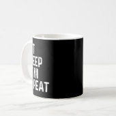 Mug Manger Dormir Stim Répéter Sensibilisation à l'aut (Devant gauche)