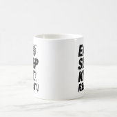 Mug Manger Dormir Tricoter Répéter (Centre)