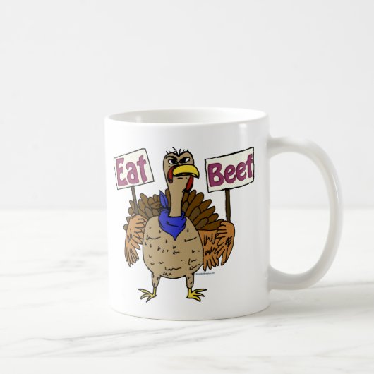 Mug Manger du boeuf - Parler de Turquie (Droite)