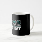 Mug Manger le code de veille Répéter le code de code I (Devant droit)