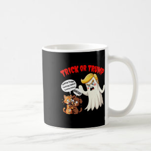 Mug Manger Les Chiens Trick Or Trump Drôle Trump 2024
