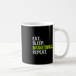 Mug Manger Sleep Basketball Répéter Lecteur Fun Cool L