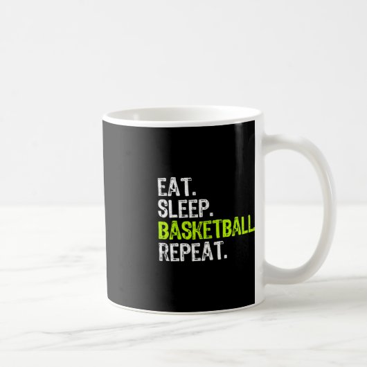 Mug Manger Sleep Basketball Répéter Lecteur Fun Cool L (Droite)