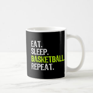 Mug Manger Sleep Basketball Répéter Lecteur Fun Cool L