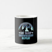 Mug Manger Sleep Snowboard Répéter (Centre)