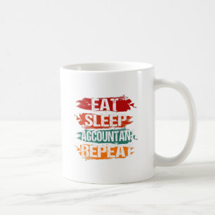 Mug Manger, Sommeil, Comptable, Répéter