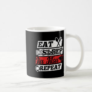 Mug Manger Sommeil Jiu Jitsu Brésilien Répéter - Brési