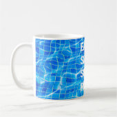 Mug Manger Sommeil nage Répéter piscine aquatique aqua (Gauche)