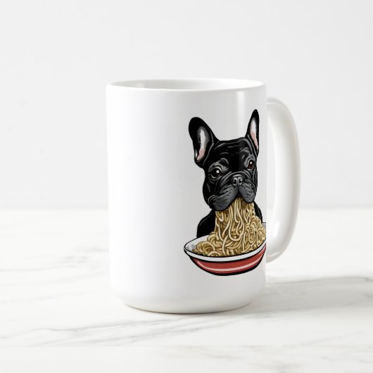 Mug mangeur de nouilles (Devant droit)