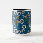 Mug Mangeurs d'abeilles sur bleu (Centre)