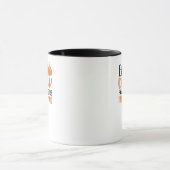 Mug Mangez Boire Et Soyez Effrayant Minimal Nettoyer (Centre)