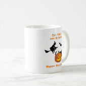 Mug Mangez, buvez et soyez effrayant Halloween (Devant droit)