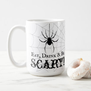 Mug Mangez, buvez et soyez effrayant Halloween