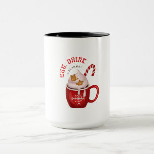 Mug Mangez, buvez et soyez joyeux !