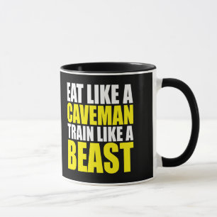 Mug Mangez Comme Un Cavalier, Entraînez Comme Une Bête