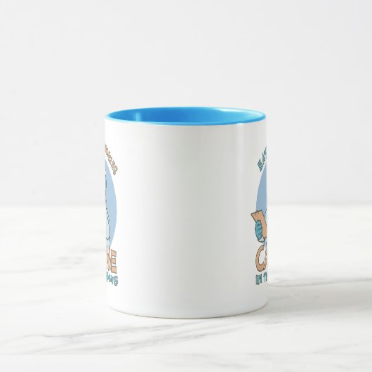 Mug Mangez deux cookies, appelez-moi le matin (Centre)