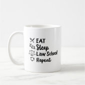 Mug Mangez, dormez, école de droit, répéter (Gauche)