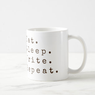 Mug Mangez, dormez, écrivez, répétez