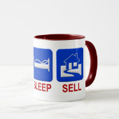 Mug Mangez, dormez, vendez (Devant droit)