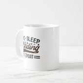 Mug Mangez Dormir Oiseaux Répéter Drôle Oiseau Observa (Devant gauche)
