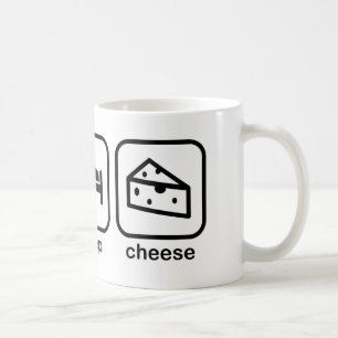Mug Mangez du fromage de sommeil