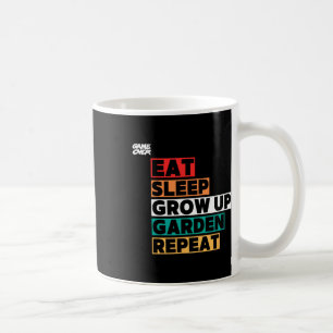 Mug Mangez Jardin Jouer Répéter Jeu - Amusant Joueur P